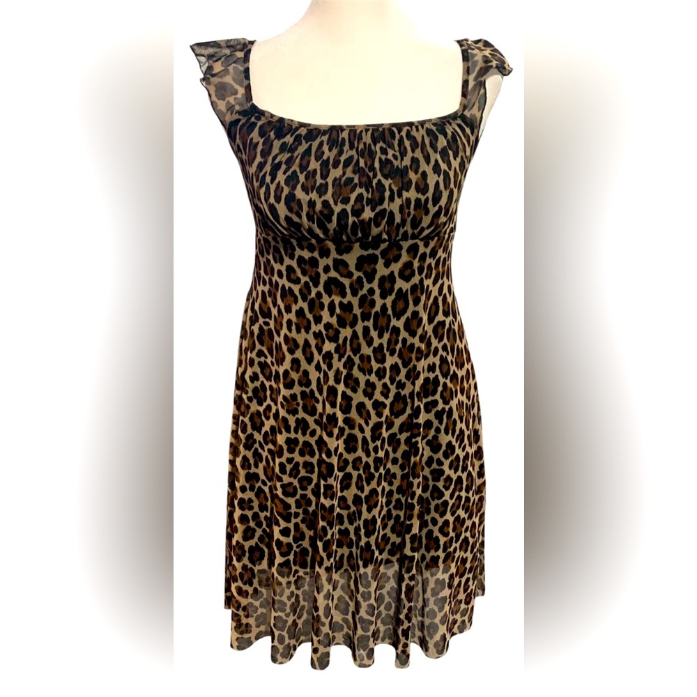 See You Monday Leopard Print Dress